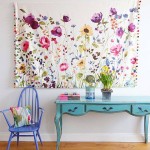diy floral wall art
