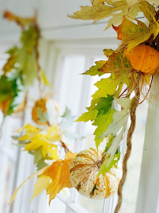 DIY Fall Decoration: Garland