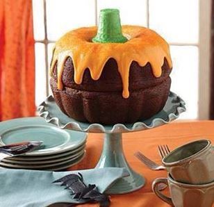 HalloweenPumpkin Cake