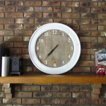 DIY palette wood clock