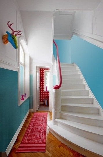 staircase diy decoration