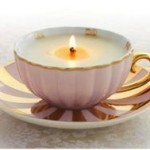 teacup candle 