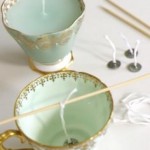 teacup candle gift