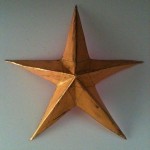 3d paper star craft