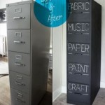 chalkboard paint filing cabinet