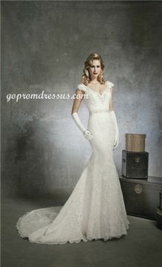 fishtail wedding dress 2
