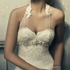 halter neck wedding dress 5