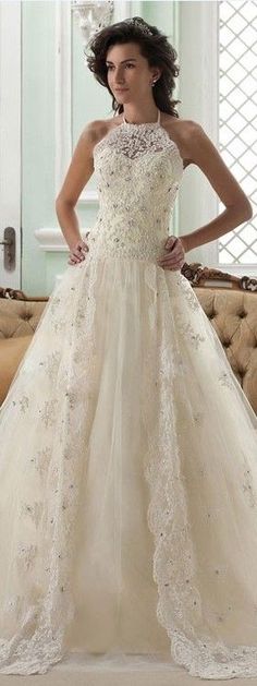 halter neck wedding dress 8