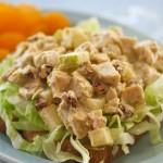 leftover turkey and apple curry salad