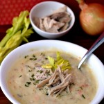 leftover turkey and rice soup