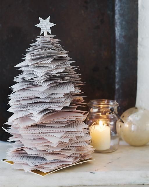 DIY Paper Christmas Tree Decoration