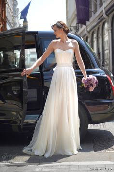 wedding dress strapless 1