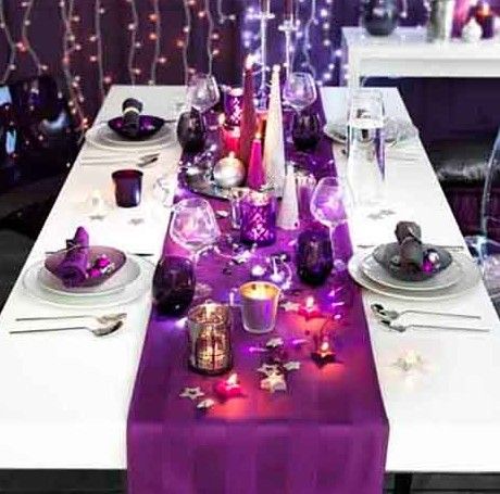 table purple
