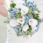 bouquet light blue