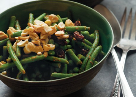 Green Bean Curry with Peas