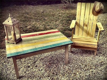 Pallet chairs: Ideas